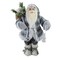 Northlight 18" Gray Standing Santa Christmas Figure with Lantern